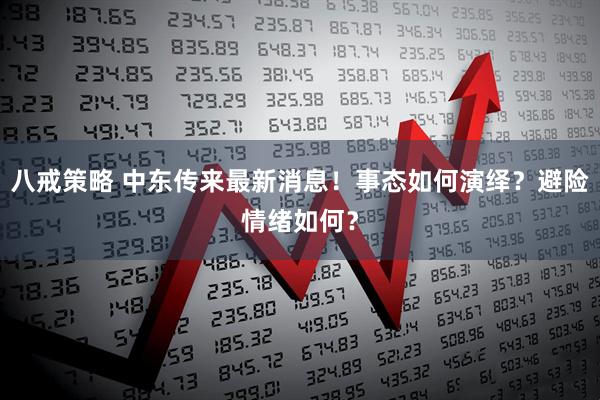 八戒策略 中东传来最新消息！事态如何演绎？避险情绪如何？
