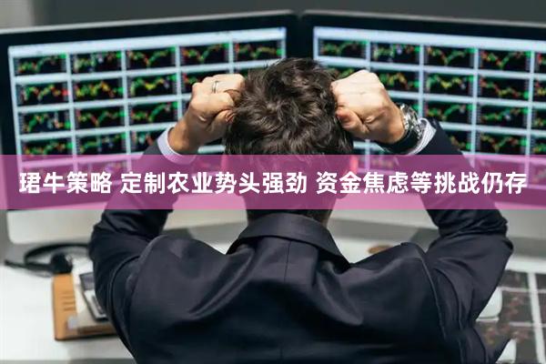 珺牛策略 定制农业势头强劲 资金焦虑等挑战仍存
