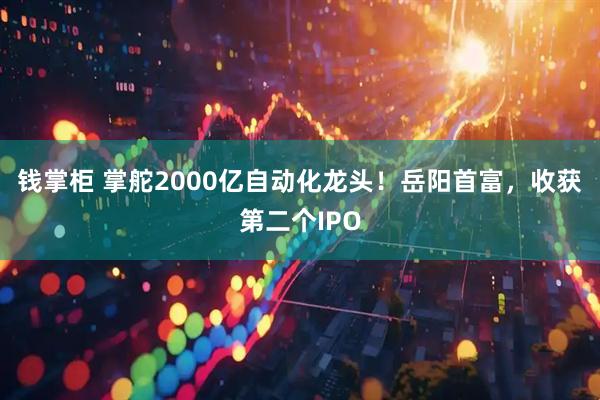 钱掌柜 掌舵2000亿自动化龙头！岳阳首富，收获第二个IPO